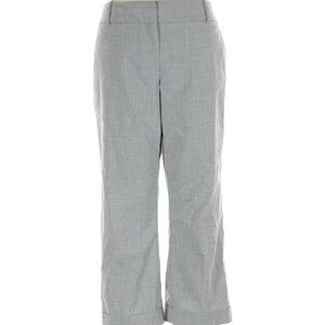 The Limited Light Gray Wide-Leg Cropped Dress Pants